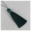 Borla Gruesa Grande de 8 cm Seda de Hielo Resistente a las Arrugas Borla Vertical Marcador de Libros Bolsita para Ropa Colgante Estilo Antiguo DIY Grueso 12