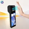 Máquina de ponto com reconhecimento facial de câmera dupla para comércio exterior transfronteiriço, reconhecimento facial, veia da palma da mão, máquina de registro de impressão digital Z92P, em estoque na fábrica