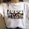 Camiseta de Mujer AVENGERS parodia historia de terror amigos FriendsCuello redondo
