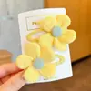 Pinzas para el Cabello de Niña, Diseño de Girasol Súper Lindo, Pinzas BB para Niñas, Pinzas Laterales para Flequillo Que No Dañan el Cabello, Frescas y Dulces para Niñas Pequeñas