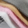 Otoño e Invierno en stock Poliéster Algodón Polar de una cara Polar Ártico Tejido Compuesto para Textiles del Hogar Cojín para Cama de Mascota Tela Polar de Felpa