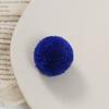 30mm outono e inverno nova cor redonda lã cera bola de cabelo diy criativo brincos artesanais acessórios para cabelo chapéu atacado