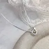 Pulsera de eslabones Mobius, Femenina, Versátil, Joyería de Mano de Alta Gama Estilo Dulce y Fresco Nuevo Estilo 2025