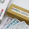 Dongzhou 6mm octogonal Rosa do Milênio Corte Rosa zircônia de imitação, strass de vidro brilhante, decorações octogonais de corte rosa para arte de unhas