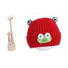 Dropshipping Lindos Sombreros de Punto Cálidos de Animales para Niños y Niñas Sombreros de Lana para Bebé con Forro y Sombreros Engrosados