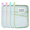 Bolsa Personalizada em L com Abertura Grande para Armazenamento de Provas Bolsa de Armazenamento de Provas de Grande Capacidade Bolsa para Aulas Particulares Pasta de Malha Bolsa para Documentos