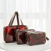 Bolsa de Cosméticos, Impermeável, Grande Capacidade, Bolsa Portátil para Armazenamento de Artigos de Higiene Pessoal e Cosméticos para Banho, Viagem e Natação