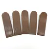 Batente de Porta de Silicone Sem Perfuração Protetor de Porta Cartão de Porta Anti-pinçamento Infantil Padrão Reto Calço de Porta de Silicone