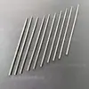 Herramientas de tejido de ratán aguja para extremo de cordón de ratán cuchillo de palanca de acero inoxidable hebilla de estante de cierre cuchillo de palanca cuchillo de recogida manguito conector de alambre de acero