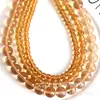 Cuentas de Cristal Transparentes Que No Se Desvanecen, Cuentas Redondas para Collares y Pulseras DIY, Cuentas Sueltas, Accesorios de Cuentas de Vidrio