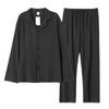 Pijama nuevo para hombre, pantalones de manga larga para hombre para primavera y otoño, ropa para el hogar, traje delgado para hombre para otoño e invierno, para hombre