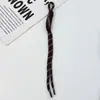 Serie Miu Colorida Dopamina DIY Cuerda Trenzada Hecha a Mano para Llavero, Lanyard para Ropa, Mochilas y Equipaje
