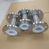 Brida PTFE PTFE Tubo Retardante de Llama Fuelle Manguera Trenzada de Acero SS304 Forrada de Flúor Politetrafluoroetileno Tubo Resistente a la Corrosión