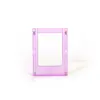 Adecuado para Porta Tarjetas Magnéticas Polaroid Mini de 3 pulgadas, Marco de Fotos de Tarjeta de Celebridad, Exhibición de Escritorio, Imán para Refrigerador, Color Transparente, Artículo Popular Transfronterizo