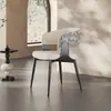 Silla de comedor simple, de alta gama, de lujo ligero, estilo chino, para uso doméstico, silla premium para isla de cocina con reposabrazos, respaldo con cojín suave, adecuada para hoteles y conversaciones informales