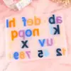 Moldes de Resina Cristal 26 Números e Letras Inglesas DIY Espelho Resina Joia Pingente Decoração Molde Silicone