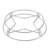 Estante para ollas de acero inoxidable extraespesor, estante de cocina multifuncional, rejilla para vaporera universal, base versátil, estante para ollas resistente al calor y antiquemaduras
