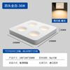 Lámpara de techo de una cabeza, doble cabeza, tres cabezas, sin cubo, tipo vesícula biliar, para sala de estar, dormitorio, downlight, foco de techo