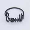 Buckle de Guardanapo de Carta de Bênção Popular para Feriados de Novo Produto Transfronteiriço Anel de Guardanapo Multicor Anel de Guardanapo de Mesa de Hotel Atacado
