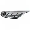 Adecuado para rejilla delantera de Camry 2012-2014, carcasa cromada con revestimiento negro 5310106320