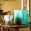 Cerámica Jingdezhen 2.5kg Ambas Cabezas Mil Millas de Ríos y Montañas Colección Creativa Adornos Olla Sellada para Vino Jarra de Vino Botella de Vino Vacía