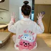 Pijama Infantil, coleção primavera e outono para meninos, pijama de manga longa em algodão penteado, roupa de casa, design de desenho animado para meninos e adolescentes, novo estilo 2026