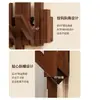 Perchero con forma de teclas de piano Gancho de pared de madera maciza Dormitorio Entrada Pasillo Almacenamiento detrás de la puerta Estante para sombreros sin perforaciones
