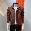 Nueva chaqueta de hombre para otoño e invierno, moderna, estilo coreano, corte ajustado, de alta gama, casual, elegante, versátil, top de moda