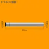 Tubo de escape para calentador de agua tubo de escape de acero inoxidable tubo de escape tubo de escape de gas chimenea tubo corrugado