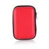 Bolsa de Cosméticos para Fones de Ouvido Eva Caixa de Armazenamento para Fones de Ouvido Cabo de Carregador e Dados Bolsa de Cosméticos Caixa de Proteção para Fones de Ouvido