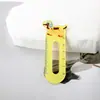 Regla de Palma de Lápiz Creativa Caricatura Mini Regla Portátil Colgante de Mochila Regla de Medición Papelería para Estudiantes Pequeño Regalo