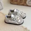 Nuevas Zapatillas de Primavera 2026 para Niñas, Versátiles y de Moda, Casuales para Correr, Zapatos de Papá Simples