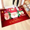 Felpudo de entrada navideño, Alfombrilla resistente a la suciedad para mesa de café en sala de estar de Halloween, Alfombrilla decorativa de terciopelo de cristal con ambiente festivo