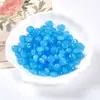 Contas de ábaco de vidro em cores de doce, contas redondas achatadas, pulseira DIY feita à mão, colar, acessórios de joalheria infantil, em estoque, atacado