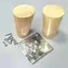 Fabricante Original Conectores de Patas de Madera Patas de Gabinete Muebles Fijos Patas de Mesa de Madera Maciza Patas de Sofá Patas de Madera para Sofá Instalación Piezas de Hierro
