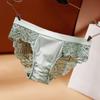 Ropa Interior Sexy de Encaje para Mujer Deseo Puro Cintura Baja Cómodos Calzones de Niña Vientre Levantamiento de Cadera Ropa Interior para Mujer Rayas Tridimensionales