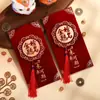 Sobres Rojos para Bodas, Regalos de Boda, Paquetes Rojos con el Personaje de la Felicidad, Sobres Rojos de Mil Yuanes para Recién Casados
