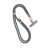 Cordón para Teléfono Móvil Almohadilla Multifuncional para Colgar Color Sólido Hebilla Metálica Dorado Claro Correa Ajustable para Teléfono