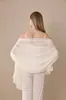 Chal Extendido de Chifón de Color Sólido de Alta Calidad para Novias, Damas de Honor, Vestidos de Boda, Graduación, Fiesta, Noche, Estilo Largo para Mujer