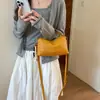 Bolso de mujer de nicho de alta gama 2026 nuevo bolso cruzado tejido vintage estilo coreano popular bolso de mano para mujer bolso almohada