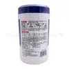 Toallitas Húmedas Base Alcohol Flor de Iris Japonés, Toallitas de Limpieza, Toallitas Húmedas Desechables, Tipo Dispensador, Paquete Económico de 100 Piezas