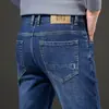 Jeans Auténticos Tommy para Hombre de Primavera y Otoño Pantalones Casuales de Lana de Negocios Corte Ajustado Elásticos Pantalones Largos para Jóvenes y Adultos Medianos Cómodos