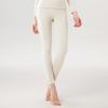 Conjunto de Ropa Interior Térmica de Manga Larga para Mujer Otoño e Invierno Hecho de Terciopelo Alemán, Cachemir, Antibacteriano, Forrado de Felpa y Engrosado