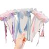 Internet-famoso Princesa Pequena Fita Bow Hairpin Crianças Menina Hanfu Purple Hairpin Acessórios de cabelo das meninas