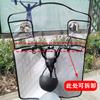 Artefacto de parabrisas de coche eléctrico, parabrisas delantero de PVC engrosado, protector de parabrisas de motocicleta HD, cálido e impermeable