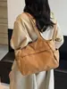 2026 Nueva Bolsa de Lona Estilo Coreano Primavera y Verano para Mujer, Casual y Versátil, Bolso de Mano para Viajes de Gran Capacidad, Bolsa de Hombro Tote