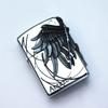 Isqueiro a Querosene Guerreira Amazona Patch de Metal Em Relevo Retrô À Prova de Vento Presente Personalizado Atacado Dropshipping