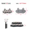 Pastillas de Freno para Motocicleta Zapatas para Vehículos Eléctricos Pastillas de Fricción para Bicicleta Accesorios para Locomotoras Pastillas de Freno Pastillas de Freno de Disco para Ciclomotor
