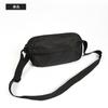 WB07 estilo japonês não impresso único satchel boa viagem casual armazenamento saco crossbody cor sólida simples portátil saco pequeno