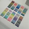 Novo Adesivo de Índice Morandi Tiras Curtas Muito Finas Adesivo de Marcação para Estudante Marcador de Página de Leitura PET 100 Cores Transparente Post-it
